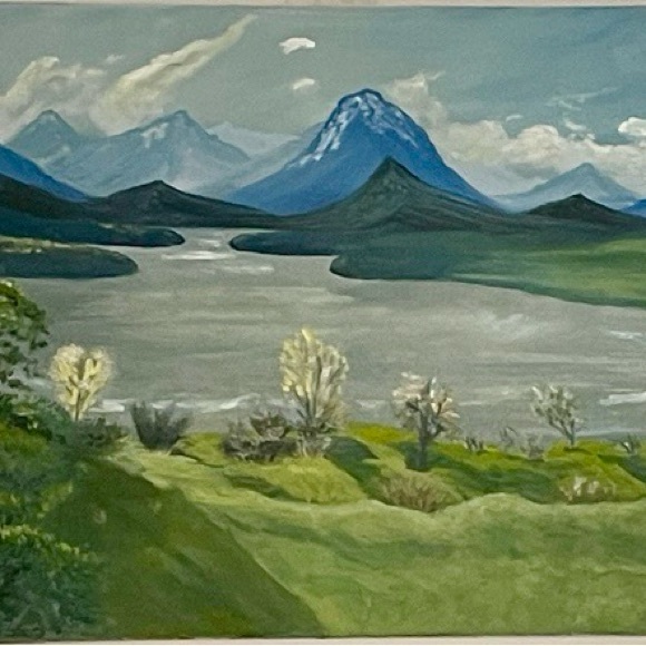 Original signed oil painting - Picture 1 of 2